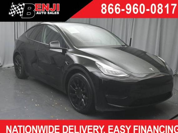 TESLA MODEL Y 2022 7SAYGAEE0NF434052 image
